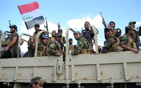 Quân đội Iraq đang chiếm ưu thế trước IS ở tỉnh Salahuddin. Ảnh Reuters