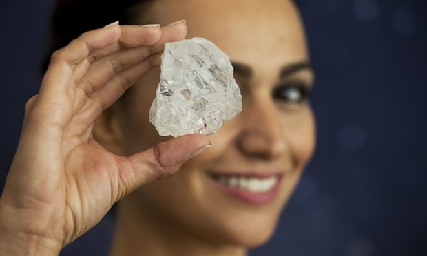 Viên kim cương thô Lesedi la Rona nặng 1.109 carat