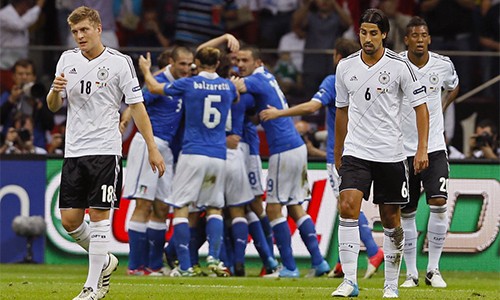 Thua Italy ở bán kết Euro 2012 là một niềm đau cho các tài năng của bóng đá Đức.