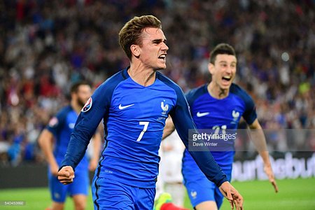 Griezmann đang là chân sút dẫn đầu danh sách 