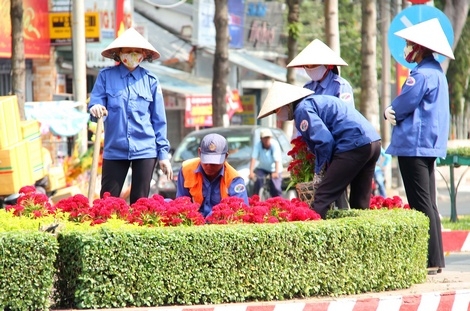Góp phần cho TP Vĩnh Long thêm đẹp.