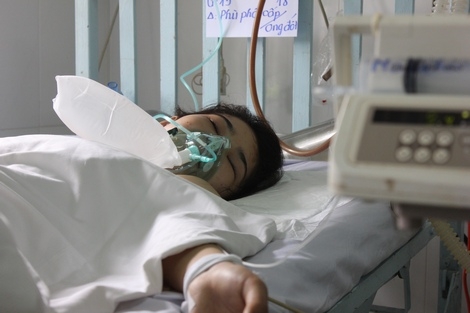 B.L. hiện đã không còn thở máy, tuy nhiên, nhịp tim đập nhanh và đang được theo dõi điều trị tích cực.