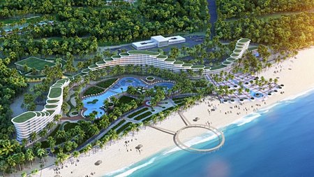  Khách sạn dài nhất và có thiết kế kiến trúc độc đáo nhất Việt Nam – FLC Luxury Hotel Quy Nhơn.