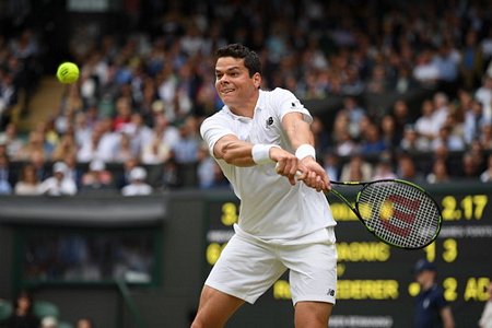 Milos Raonic mạnh mẽ đối đầu 