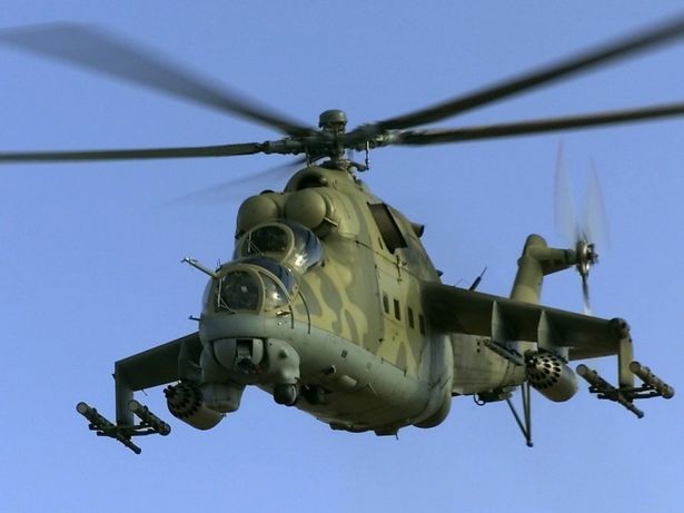 Trực thăng Mi-25.