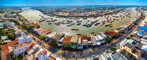 Tác phẩm “Dòng Sông Cửu Long” của Nguyễn Vinh Hiển (Vĩnh Long) đạt giải nhì.