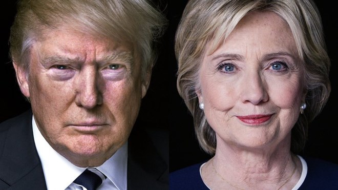 Tỷ phú D.Trump đang thu hẹp khoảng cách với bà Clinton. (Nguồn: rawconservative.com)