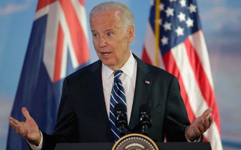 Phó Tổng thống Mỹ Joe Biden tại Melbourne, Australia. (ảnh: Getty).