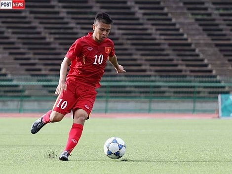 Khắc Khiêm đã có 4 bàn thắng tại giải U16 AFF Cup 2016. (Nguồn: Post Sport)