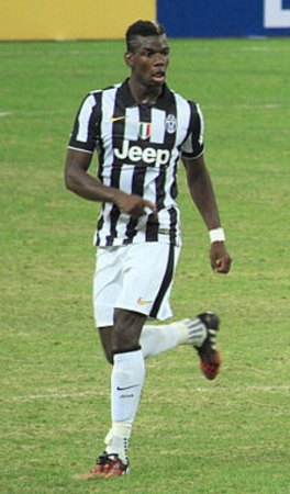 Paul Pogba trong màu áo CLB Juventus.