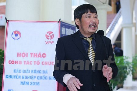 Cựu trọng tài Dương Mạnh Hùng được cho là người đã một mình chống tiêu cực trong suốt nhiều năm qua. (Ảnh: Minh Chiến/Vietnam+)