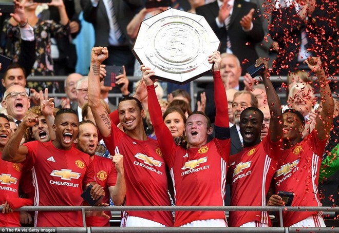 Manchester United giành danh hiệu đầu tiên dưới thời Mourinho. (Nguồn: Getty Images)