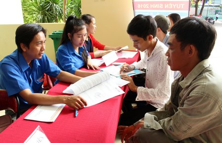 Nhiều trường lo lắng không đủ nguồn tuyển sinh.