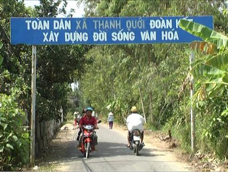 Vùng sâu Thạnh Quới giờ đã thông xe đến tất cả các ấp.