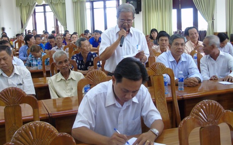 Cử tri TX Bình Minh kiến nghị vấn đề tội phạm xã hội đang rất phức tạp.