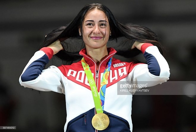 Yana Egorian đã mang về 2 tấm HCV cho đoàn thể thao Nga. (Nguồn: Getty Images)