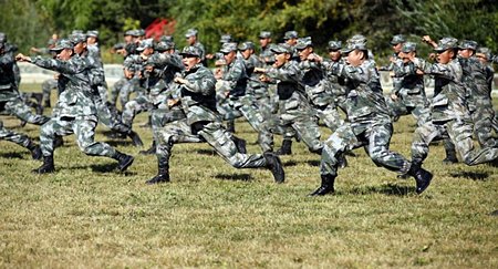 Binh sỹ quân đội Trung Quốc. (Nguồn: AFP)