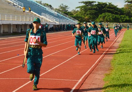  Các vận động viên thi nội dung chạy 3.000m của nam.