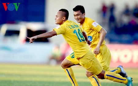 FLC Thanh Hóa giành chiến thắng 4-2 trước Đồng Tháp ở vòng 23 (Ảnh: Minh Hoàng).