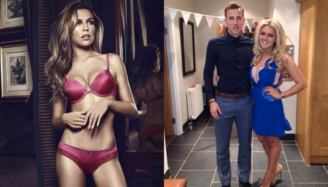 Abbey Clancy, vợ “sếu vườn” Peter Crouch và Katie Goodland, bạn gái Harry Kane.