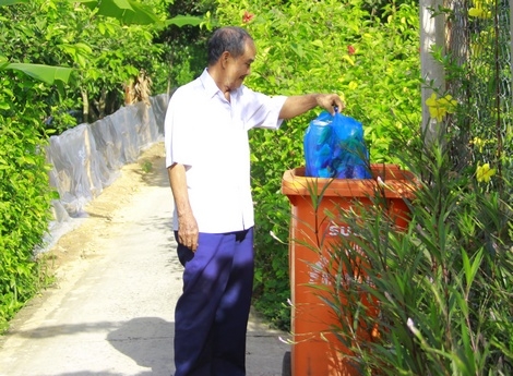 Qua phát động phong trào thu gom rác, người dân đã có ý thức bảo vệ môi trường hơn.