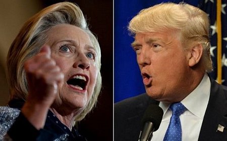 Cuộc tranh luận lần đầu giữa bà Clinton và ông Trump hứa hẹn sẽ rất quyết liệt và kịch tính. Ảnh: Reuters