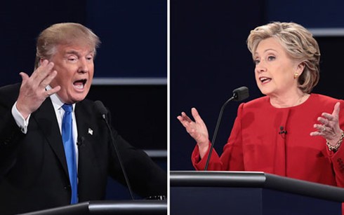 Trung Quốc là một trong những chủ đề nóng trong cuộc tranh luận giữa bà Clinton và ông Trump. (Ảnh: Getty)