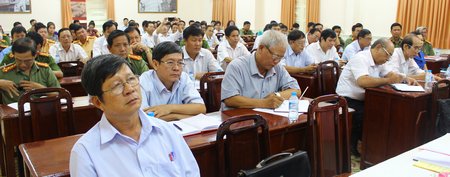 Đây là lần đầu tiên kết hợp hội nghị báo cáo viên và giao ban báo chí.