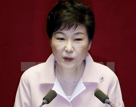 Tổng thống Hàn Quốc Park Geun Hye. (Nguồn: AFP/TTXVN)