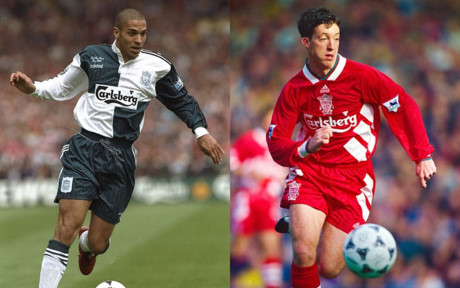 5. Stan Collymore và Robbie Fowler: Ghi 42 bàn cho Liverpool ở mùa giải 1995/1996. 