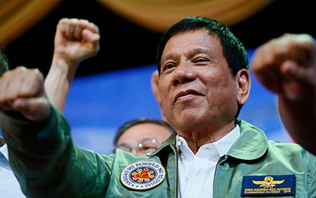 Tổng thống Philippines Rodrigo Duterte. (Ảnh: AP)