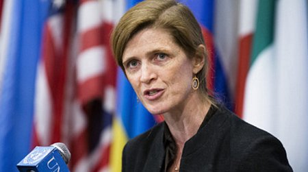 Đại sứ Mỹ tại Liên Hợp Quốc Samantha Power. (ảnh: russia-insider.com).