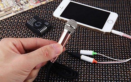 Mic mini là một món quà rất dễ thương, độc đáo.