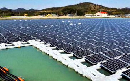 Dự án sản xuất điện bằng năng lượng mặt trời có công suất thiết kế khoảng 40MW. (Ảnh minh họa: KT)