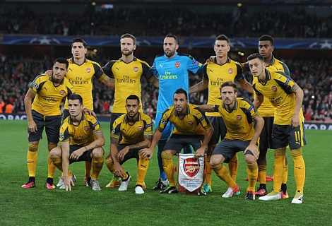 2. Arsenal. (9 trận, 20 điểm, hiệu số +10)