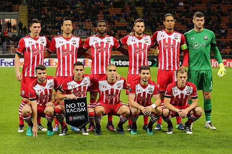 8. Southampton (9 trận, 13 điểm, hiệu số +3)