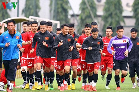 ĐT Việt Nam sẽ trở lại tập luyện tại Hà Nội sau hai tuần tập huấn ở Hàn Quốc, bắt đầu từ ngày 1/11
