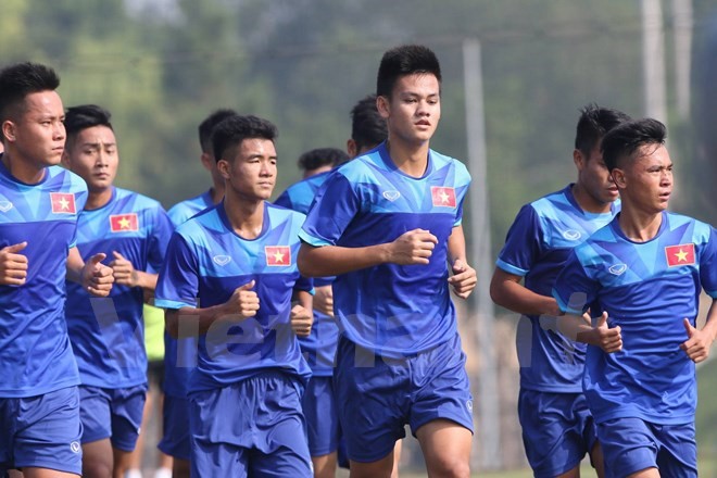 Đội bóng được xây dựng với mục tiêu dài hạn là chuẩn bị lực lượng cho U23 Việt Nam. (Ảnh: Đỗ Đen/Vietnam+)