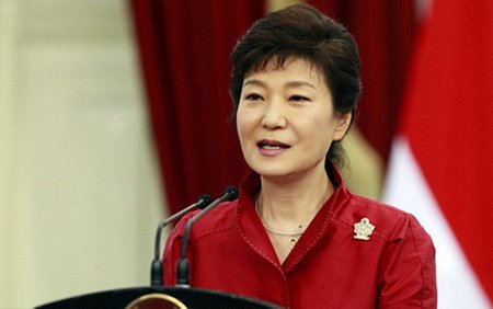 Tổng thống Hàn Quốc Park Geun Hye. (Ảnh: EPA).