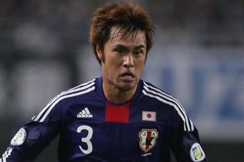 Yūichi Komano - hậu vệ từng dự World Cup 2010 sẽ không cùng Avispa Fukuoka sang Việt Nam lần này. (Ảnh: Getty).