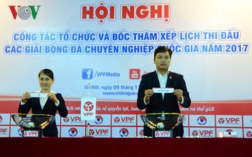 Kết quả bốc thăm mang đến ngày mở màn hấp dẫn cho V-League 2017. (Ảnh: Bảo Long)