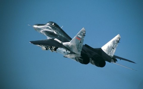 Tiêm kích MiG-29 của Nga. Ảnh: AP