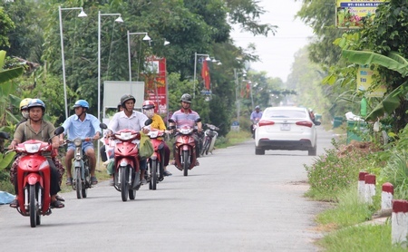 Phong trào “Sáng- xanh- sạch- đẹp” được nhân dân An Phước tích cực hưởng ứng.
