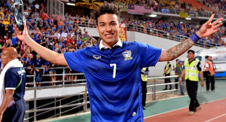 Charyl Chappuis | ĐT Thái Lan | Vị trí: Tiền vệ | Năm sinh: 1992. (Ảnh: AFF Suzuki Cup)