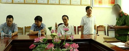 4 đối tượng Lưu, Pháp, An, Thiện (từ trái qua)