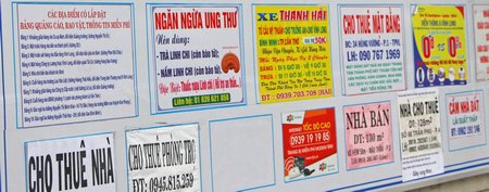 Chọn lựa nhiều nguồn thông tin cho thuê để tìm chỗ trọ ưng ý.