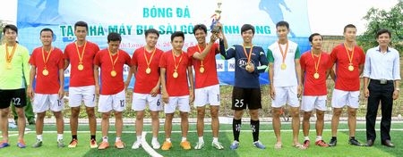 Đội Công ty CPTM Bia Sài Gòn giành chức vô địch.