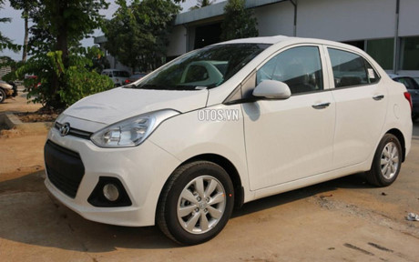 Hyundai Grand i10 sedan 1.2L 5MT có giá 439 triệu đồng (Ảnh: Otos.vn)