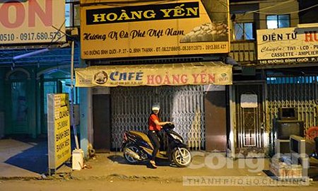 Quán cà phê xảy ra án mạng
