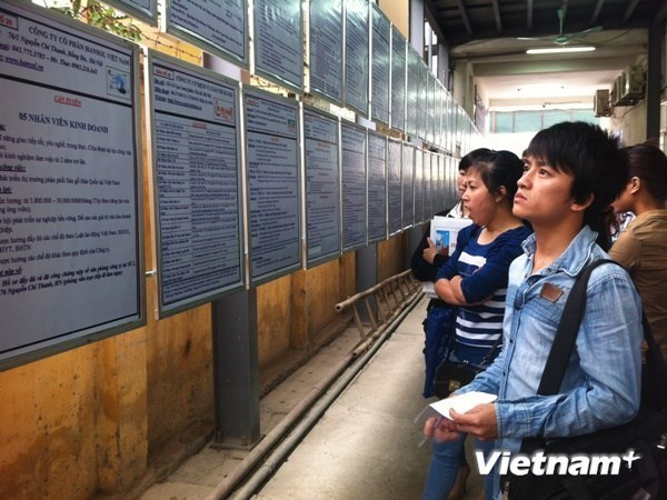 Tăng tuổi nghỉ hưu có làm tăng tỷ lệ thất nghiệp của thanh niên. (Ảnh: Hồng Kiều/Vietnam+)